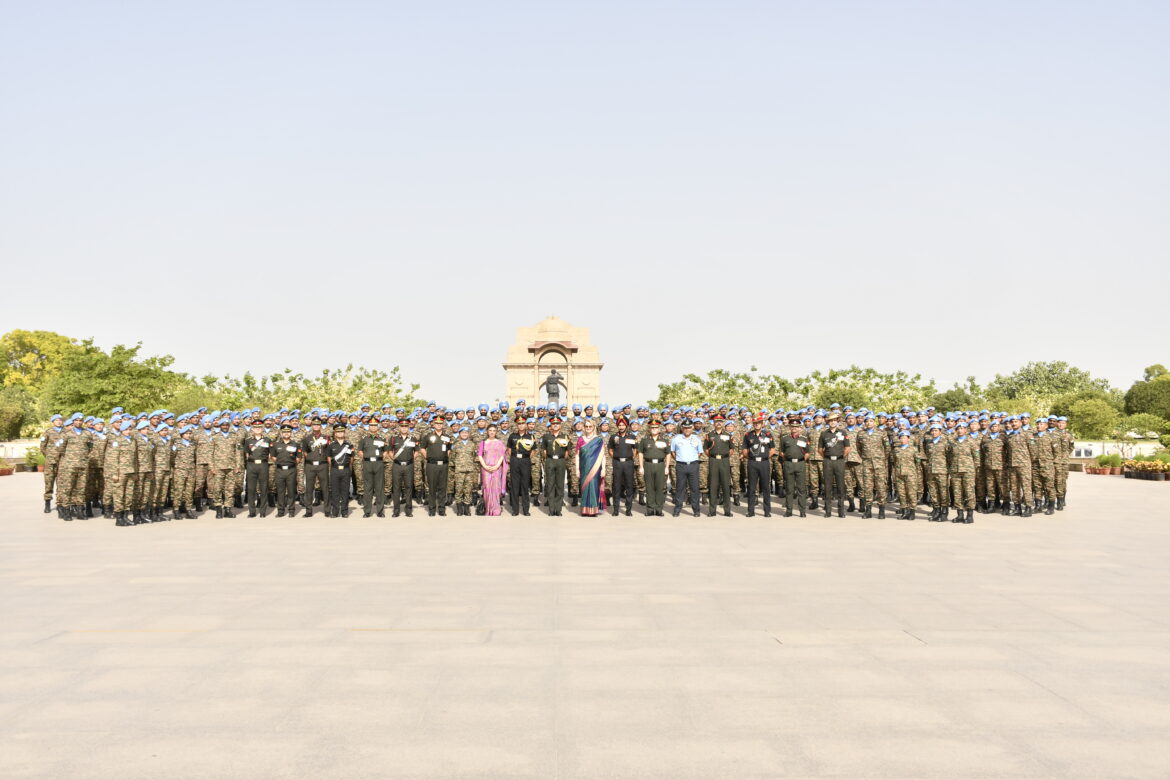 Indian Army ने संयुक्त राष्ट्र शांति सैनिकों के 76वें अंतर्राष्ट्रीय दिवस का स्मरणोत्सव मनाया