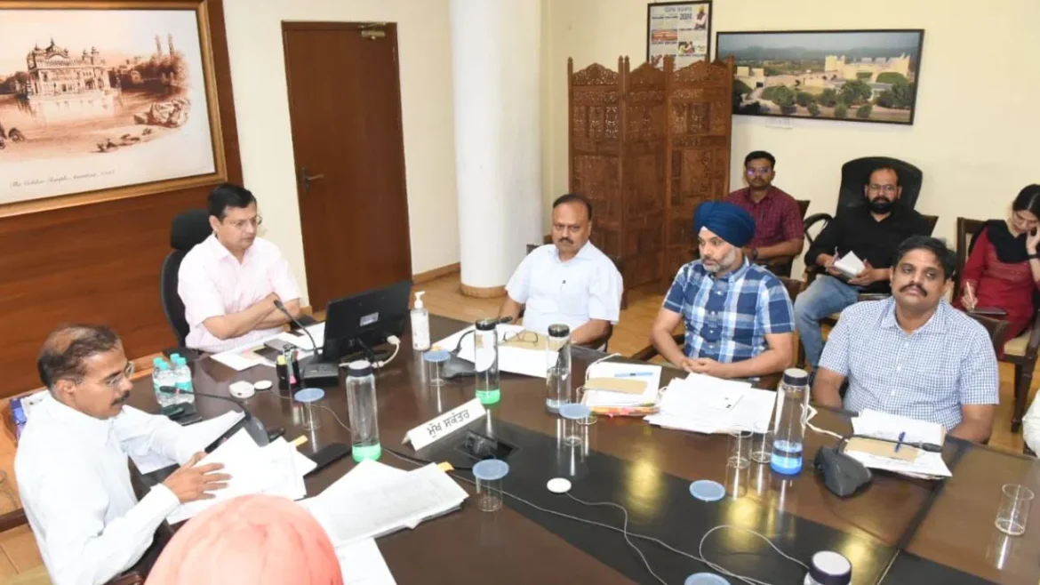 Punjab News: मुख्य मंत्री के निर्देशों पर मुख्य सचिव ने डिप्टी कमिश्नरों को मानसून सीजन के दौरान किसी भी अप्रिय स्थिति से निपटने के लिए तैयार रहने के दिए निर्देश