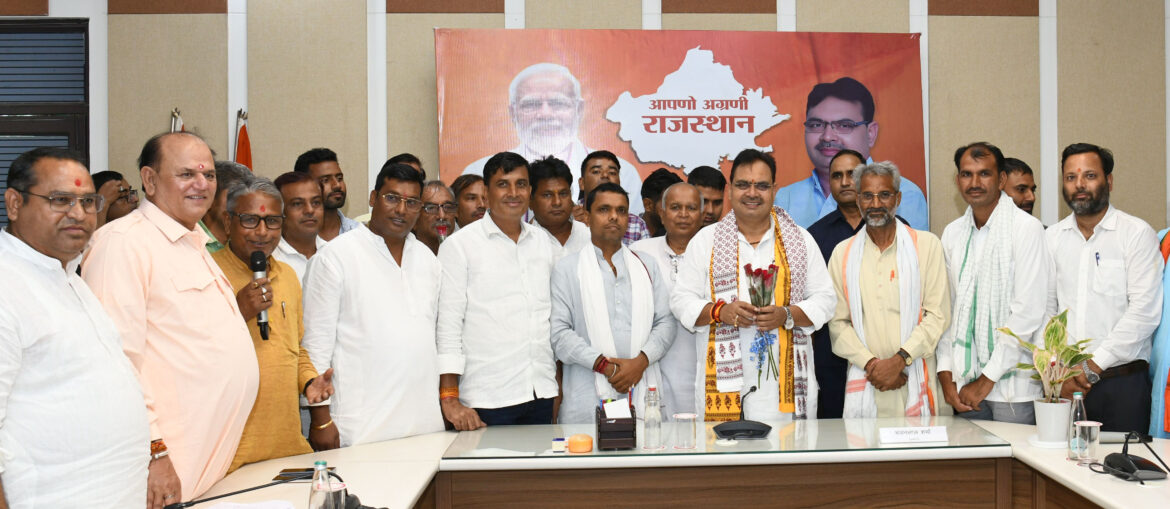 CM Bhajan Lal से सिकराय की मेधावी छात्राओं ने की मुलाकात अयोध्या देश के सांस्कृतिक गौरव का प्रतीक प्रभु श्रीराम हमारे जीवन-आदर्श