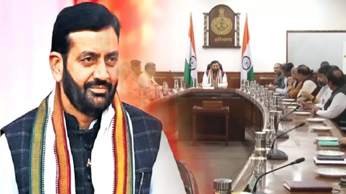 Haryana CM Saini की अध्यक्षता में आज यहां हुई मंत्रिमंडल की बैठक में हरियाणा धोलीदार, बूटीमार एवं मुकररीदार नियम, 2011 में संशोधन को मंजूरी दी गई।