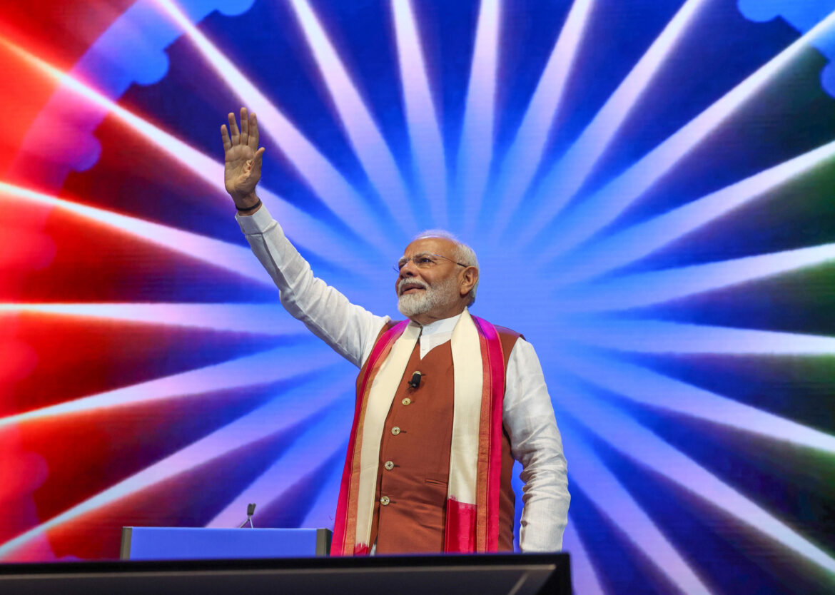 PM Narendra Modi ने न्यूयॉर्क में भारतीय समुदाय को संबोधित किया