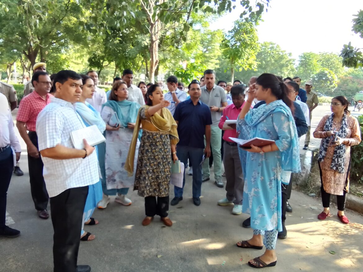 Commissioner Smt. Rukmani Riar ने 'राइजिंग राजस्थान ग्लोबल इन्वेस्टमेंट समिट' की तैयारियों का किया व्यापक निरीक्षण