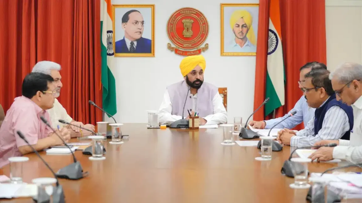 CM Bhagwant Mann द्वारा मंडियों से धान की लिफ्टिंग युद्ध स्तर पर करने के आदेश