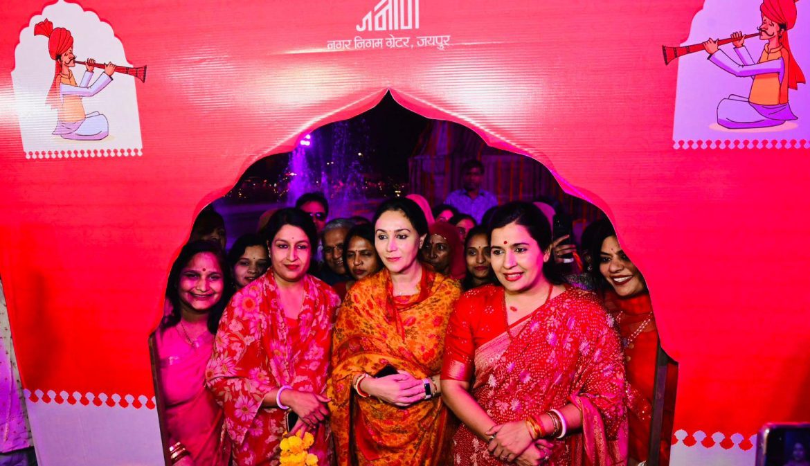 RAJASTHAN Deputy CM Diya ने दीपदान एवं रौशनी कार्यक्रम में भाग लिया