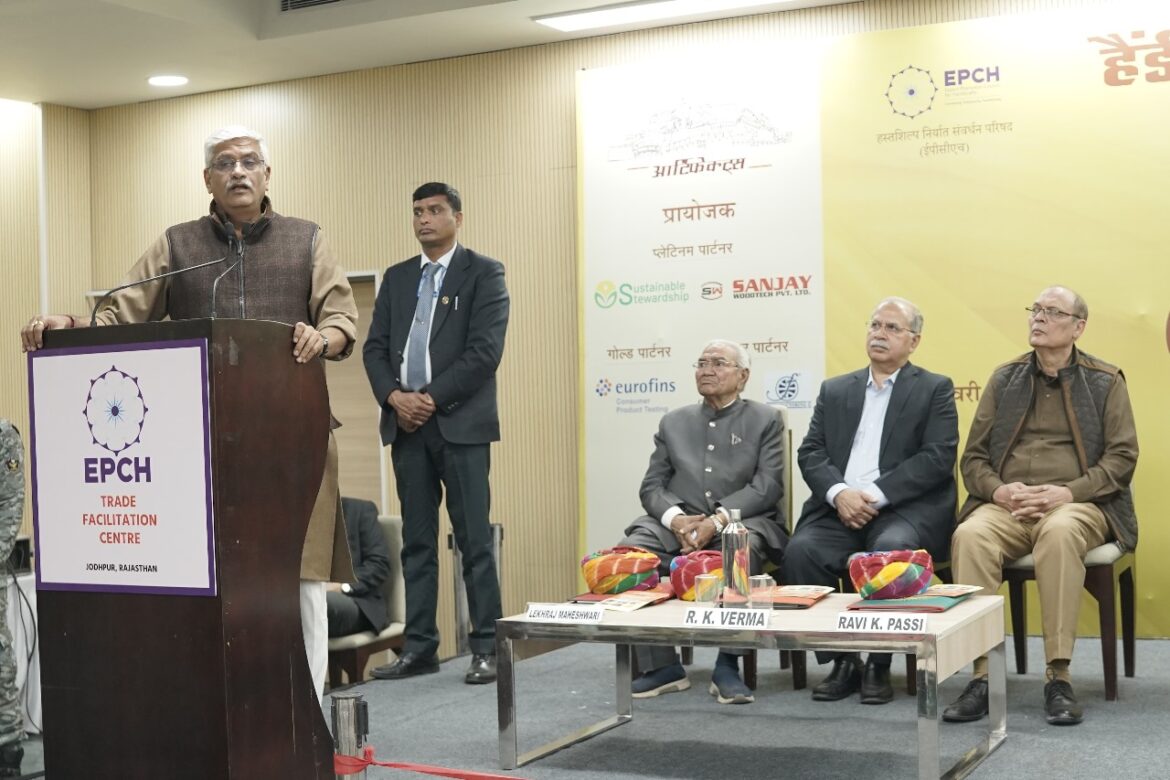 Minister Gajendra Singh:हस्तशिल्प एक्सपो के पहले संस्करण का उद्घाटन