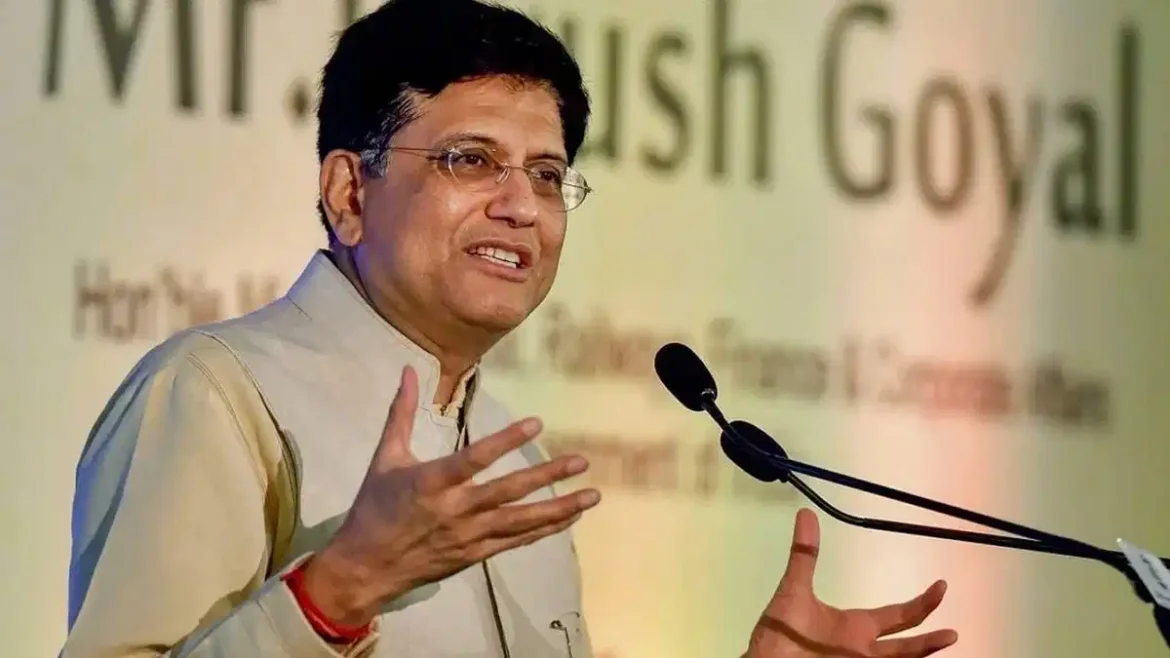 Union Minister Piyush Goyal : दिल्ली एनसीआर में तीन स्थानों पर 2 लाख वर्ग मीटर क्षेत्र में भारत मोबिलिटी प्रदर्शनी आयोजित की जा रही है