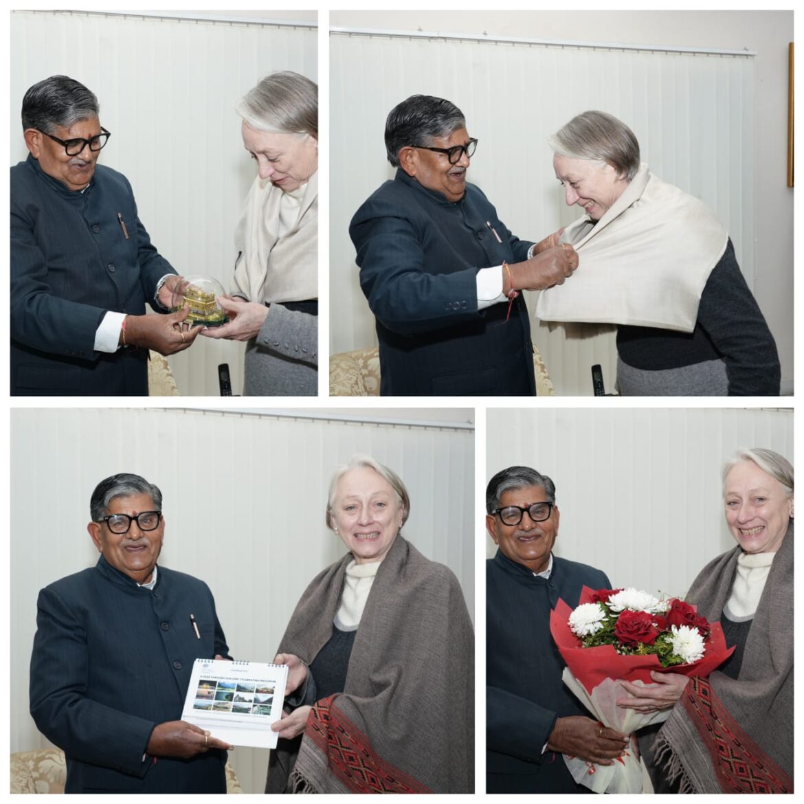 ब्रिटेन के डिप्टी हाई कमिश्नर की पंजाब के Governor Gulab Chand से मुलाकात