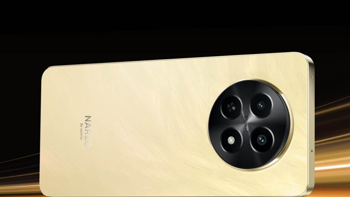 50MP कैमरा वाला Realme Narzo N65 5G अब 9000 रुपये से भी कम में मिल रहा है, जानें इस शानदार डील के बारे में।
