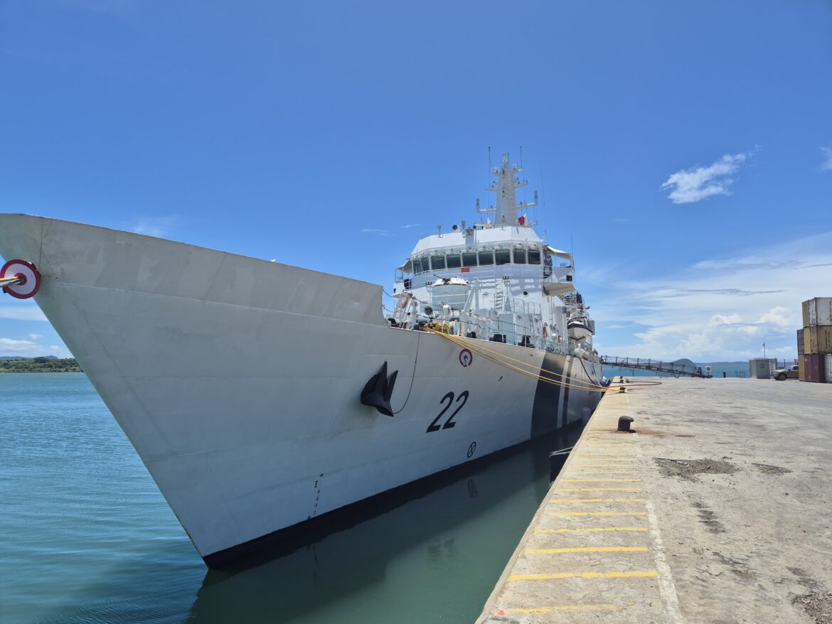 ICGS सक्षम मेडागास्कर के अंतसिराना बंदरगाह पर पहुंचा