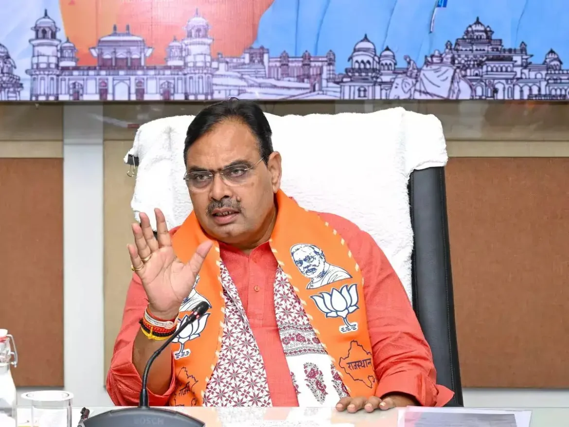 CM Bhajan Lal Sharma: Our goal is a prosperous and happy Rajasthan, the benefits of public welfare schemes should reach the last person