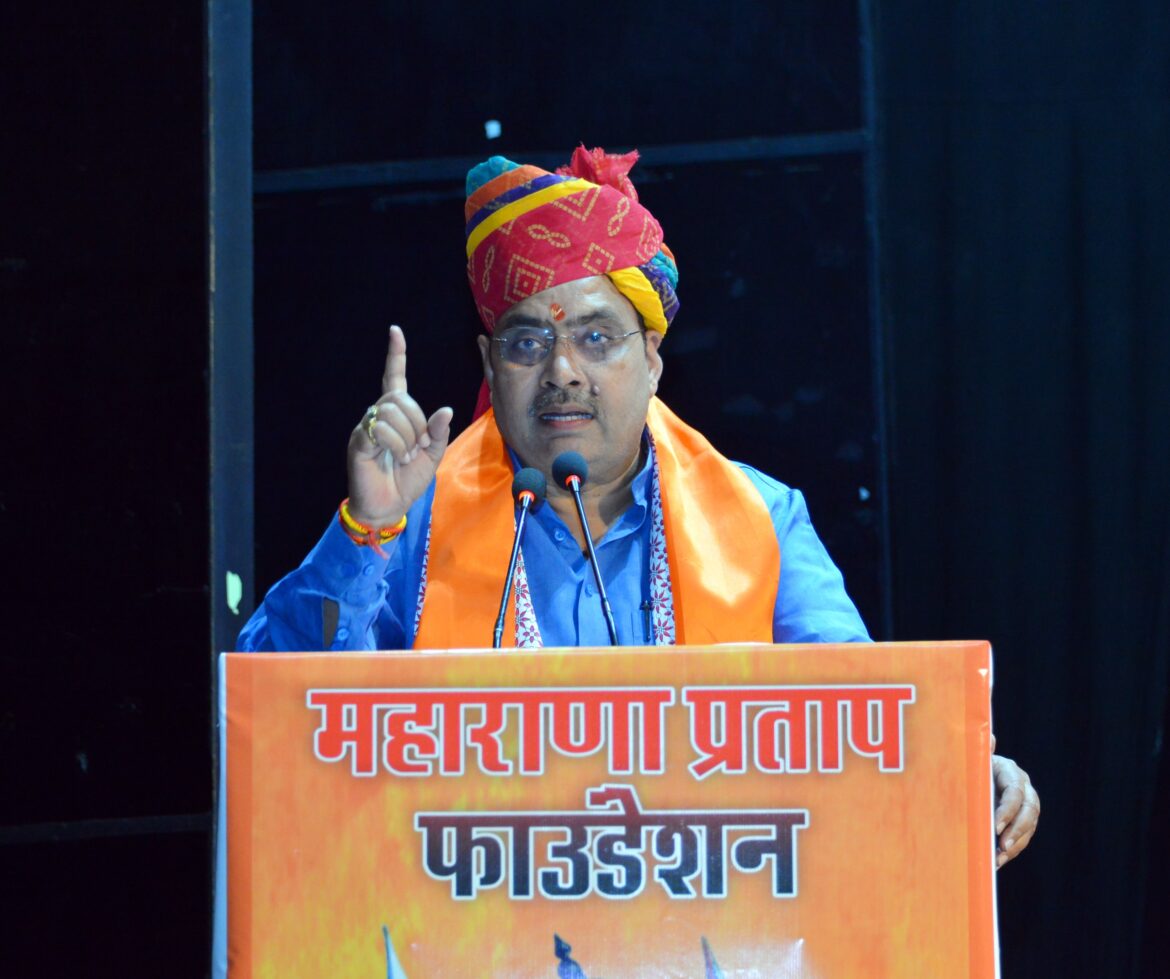 CM Bhajan Lal Sharma: वीर शिरोमणि महाराणा प्रताप ने हमें सत्य, धर्म और राष्ट्रहित के मार्ग पर चलना सिखाया।