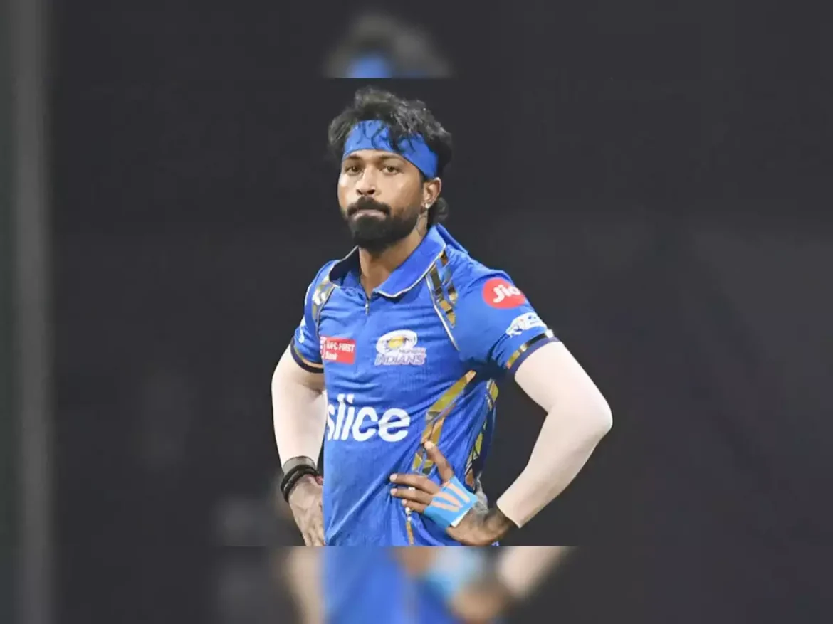 Hardik Pandya ने अपनी टीम मुंबई इंडियंस को हराया, लेकिन आखिरी गेंद पर उनका दिमाग काम करना बंद हो गया।