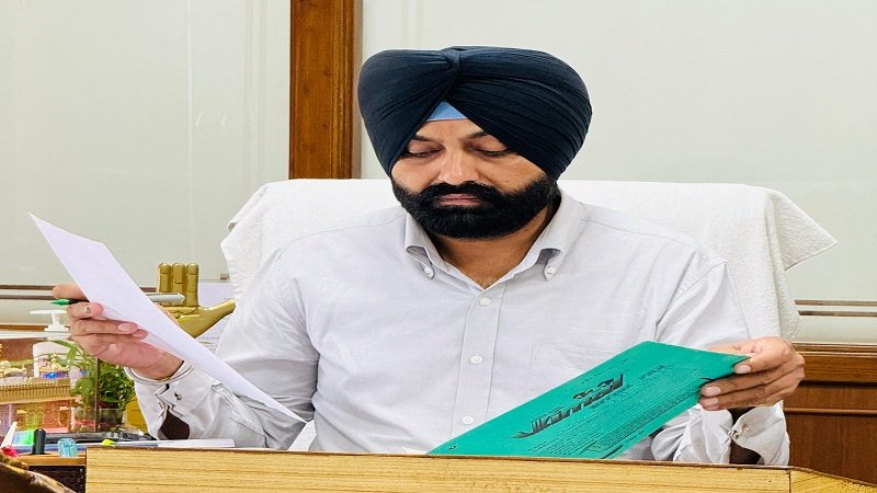 Minister LALJIT SINGH BHULLAR ने प्रक्रिया में तेजी लाने के आदेश दिए