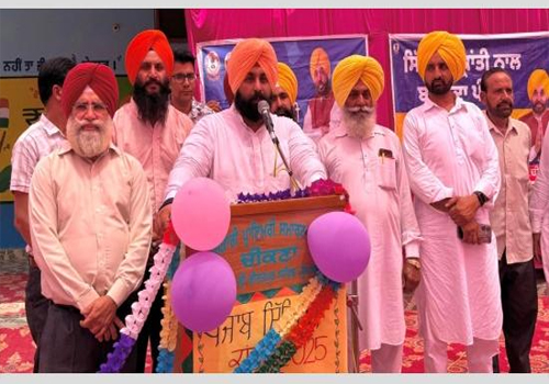 Minister Harjot Singh Bains ने श्री आनंदपुर साहिब के सरकारी स्कूलों में ₹1.49 करोड़ की लागत वाली बुनियादी ढांचा विकास परियोजना का उद्घाटन किया