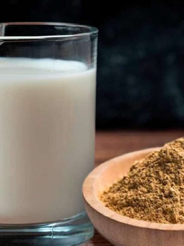 कच्चे दूध में अश्वगंधा मिलाकर पीने से क्या फायदे है?