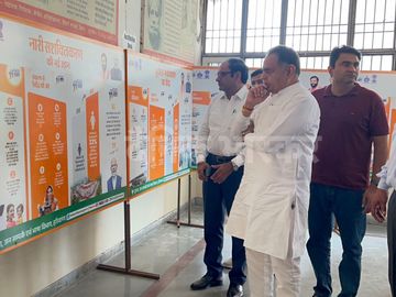 Haryana NEWS : केंद्र सरकार के 11 वर्ष पूरे होने पर जिला स्तरीय प्रदर्शनी का आयोजन