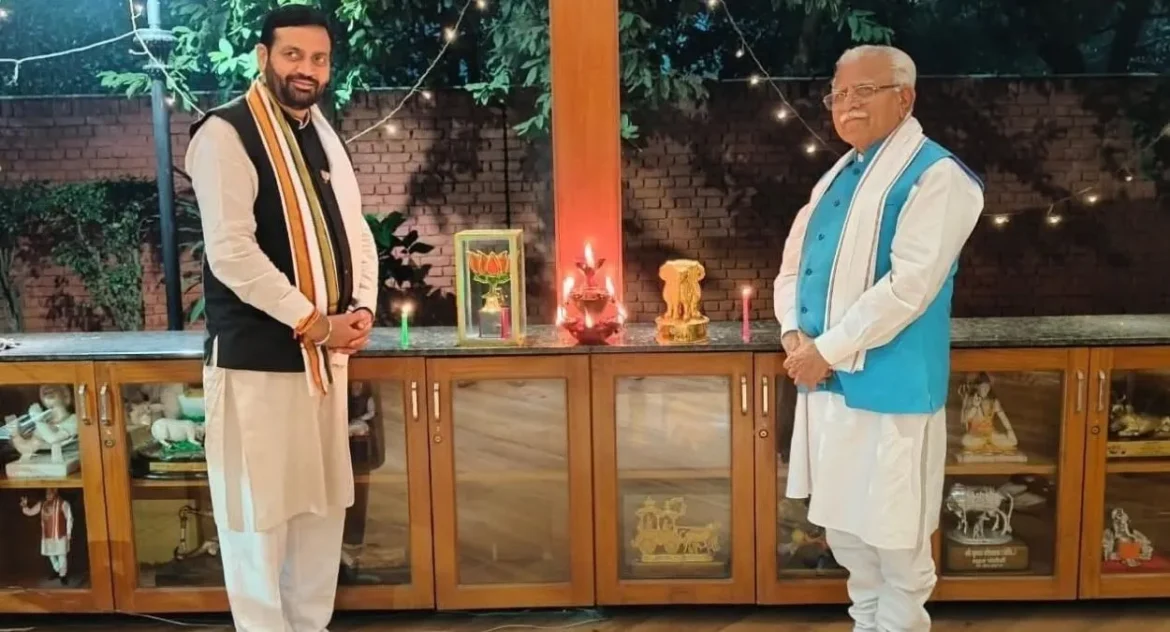 हरियाणा मुख्यमंत्री नायब सिंह सैनी ने दी दिवाली की शुभकामनाएं, लोकल फॉर वोकल अभियान को मजबूत करने का आह्वान
