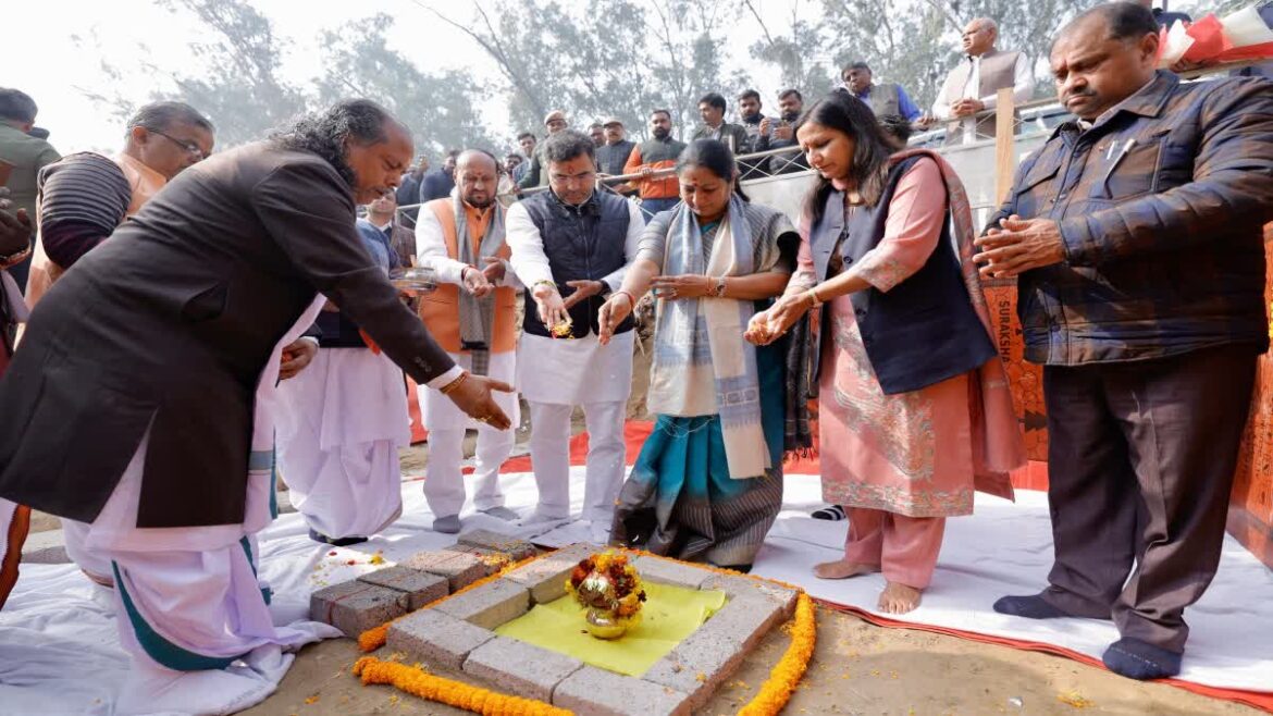 उत्तम नगर में 'अटल गार्डन' का शिलान्यास, प्रदूषण और भीड़ के बीच राहत की शुरुआत