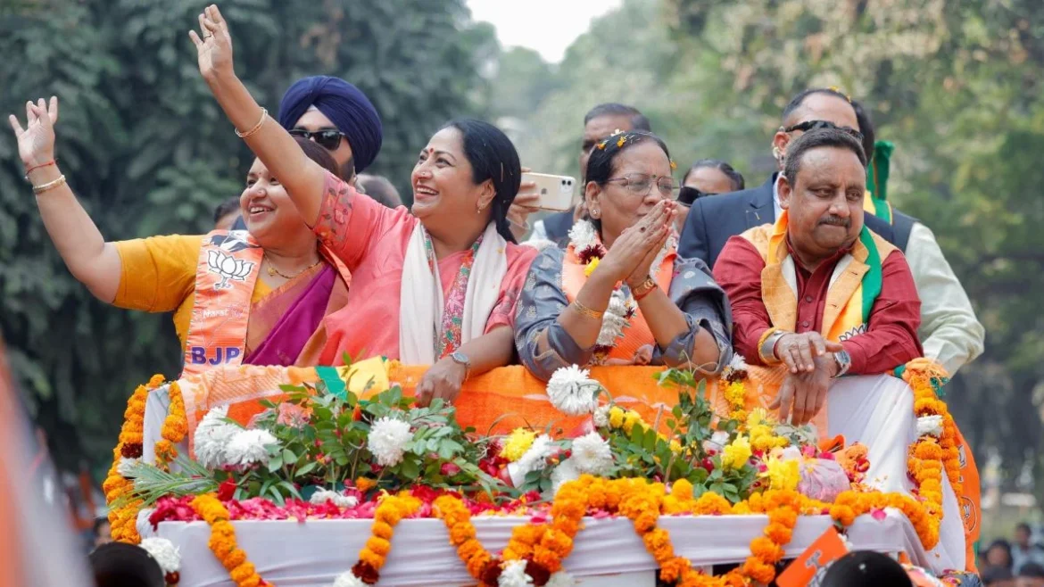 दिल्ली MCD उपचुनाव में बीजेपी ने बनाई बढ़त, 46% वोट शेयर के साथ महिला नेतृत्व को जनता का समर्थन