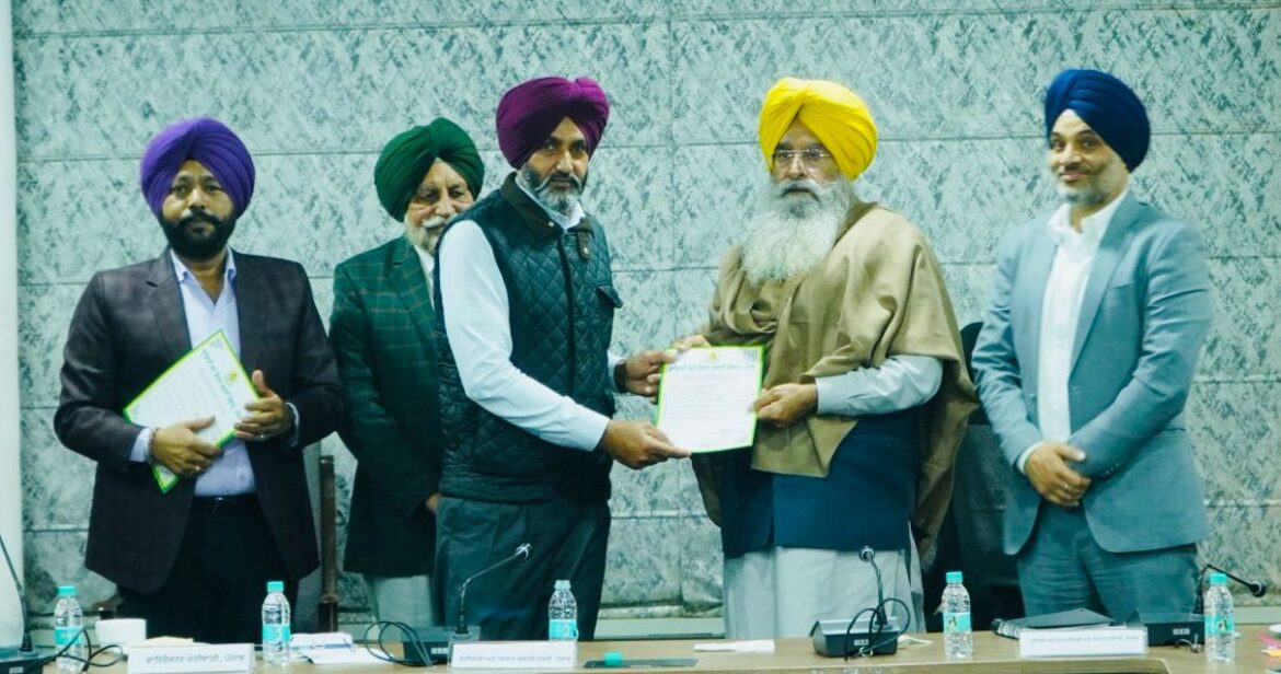 पंजाब सरकार ने खरीफ मक्का की खेती अपनाने वाले किसानों को किया सम्मानित, जल संरक्षण और आय वृद्धि में मिली सफलता