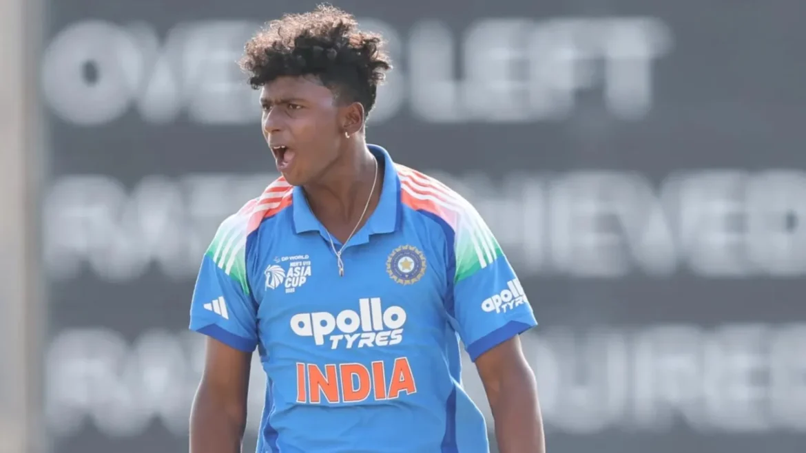 दीपेश देवेन्द्रन ने अंडर-19 एशिया कप में पाकिस्तान के खिलाफ दिखाई धाकड़ गेंदबाजी, टीम इंडिया को मिली बड़ी जीत