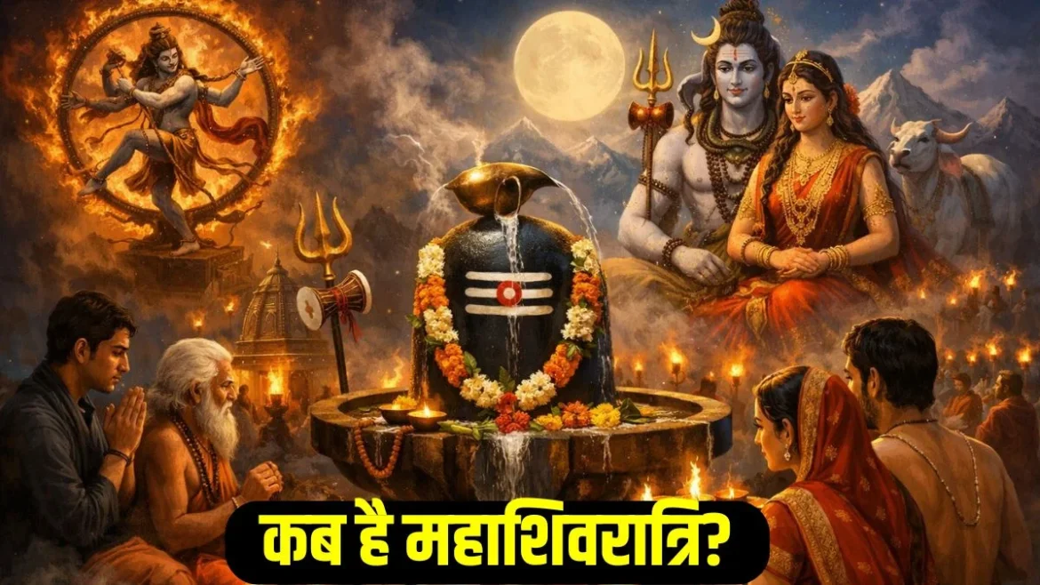 महाशिवरात्रि 2026: शिव और पार्वती के दिव्य मिलन का पर्व, जानें शुभ मुहूर्त, पूजा विधि और शक्तिशाली मंत्र