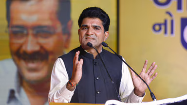 हडदड़ गांव लाठीचार्ज का जिक्र, इसुदान गढ़वी बोले - किसानों पर अत्याचार भूलने वाले नहीं