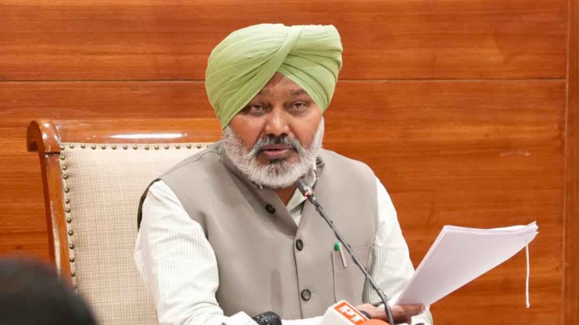 हरपाल सिंह चीमा: पंजाब का उत्पाद शुल्क राजस्व 2026-27 में ₹12,800 करोड़ पहुंचने का अनुमान, जन कल्याण और औद्योगिक विकास को मिलेगा बढ़ावा