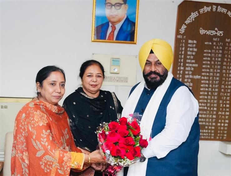 बलजिंदर सिंह चौंडा ने पंजाब एससी भूमि विकास एवं वित्त निगम के अध्यक्ष के रूप में पदभार संभाला