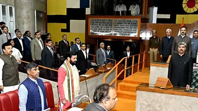 हरियाणा विधानसभा में मुख्यमंत्री नायब सिंह सैनी ने शहीदों और प्रख्यात व्यक्तियों को दी श्रद्धांजलि