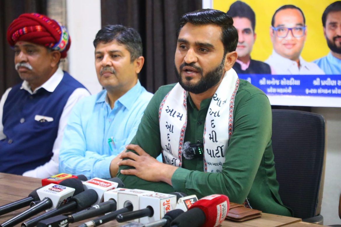 AAP नेता प्रवीण राम ने उठाए किसान और पेयजल मुद्दे, 8 मार्च को केजरीवाल करेंगे गांधीनगर यात्रा का समापन