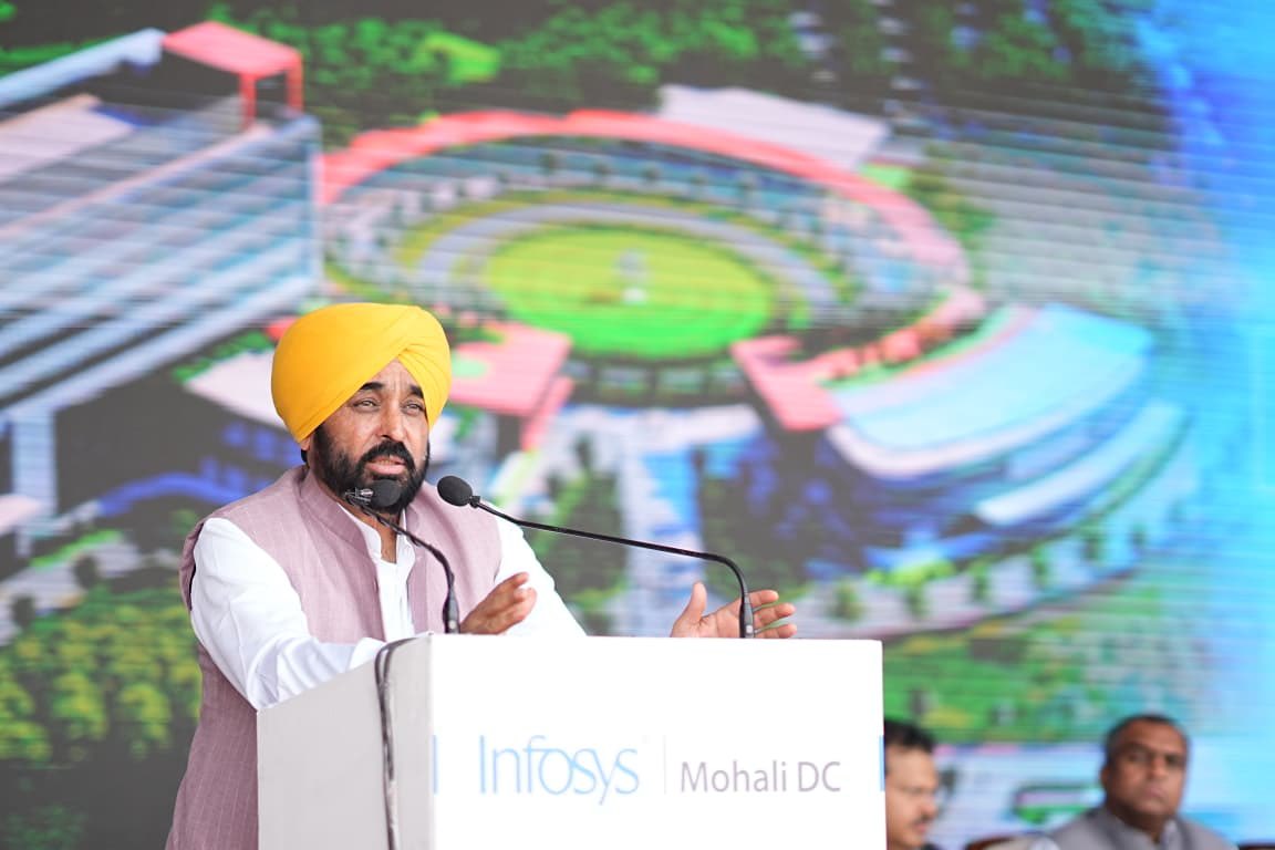 मुख्यमंत्री भगवंत मान ने मोहाली में Infosys के नए कैंपस की आधारशिला रखी, युवाओं के लिए रोजगार के नए अवसर