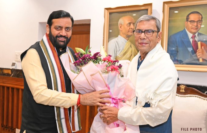 मुख्यमंत्री नायब सैनी ने दी हरियाणा के राज्यपाल प्रो. अशीम कुमार घोष को जन्मदिन की शुभकामनाएँ