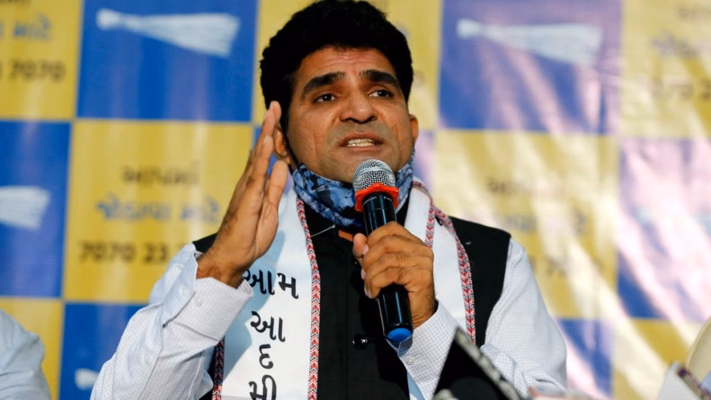 ईसूदान गढ़वी का आरोप: “बीजेपी अब गुजरात में आम आदमी पार्टी से डरी हुई है”
