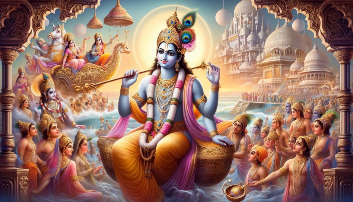 भगवान श्रीकृष्ण की 16,108 पत्नियों के पीछे की कथा: नरकासुर वध और कन्याओं की मुक्ति