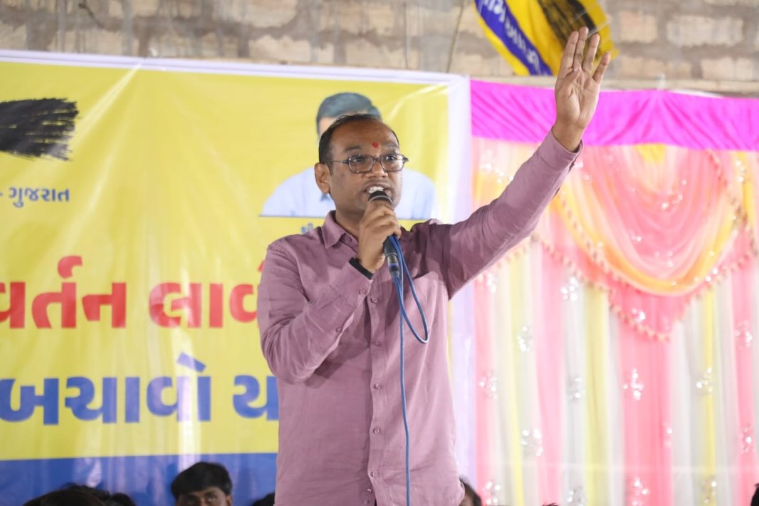 मनोज सोरठिया: सूरत में आम आदमी पार्टी भाजपा के भ्रष्टाचारी शासन के खिलाफ एक मजबूत विकल्प बनकर उभरी