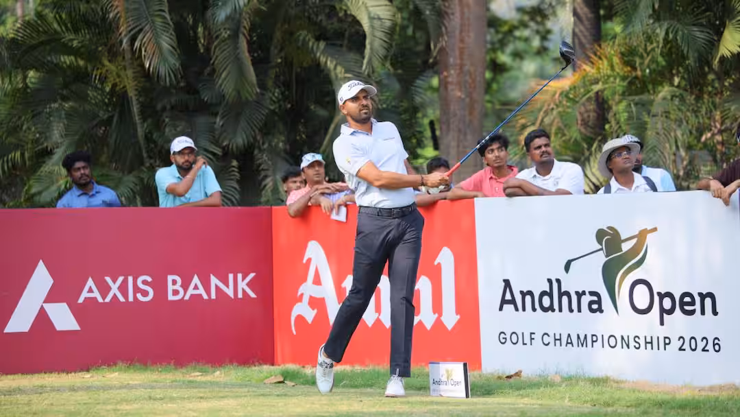 आंध्र ओपन 2026 गोल्फ चैंपियनशिप: खालिन जोशी ने दूसरे दिन बनाई बढ़त, शानदार प्रदर्शन जारी