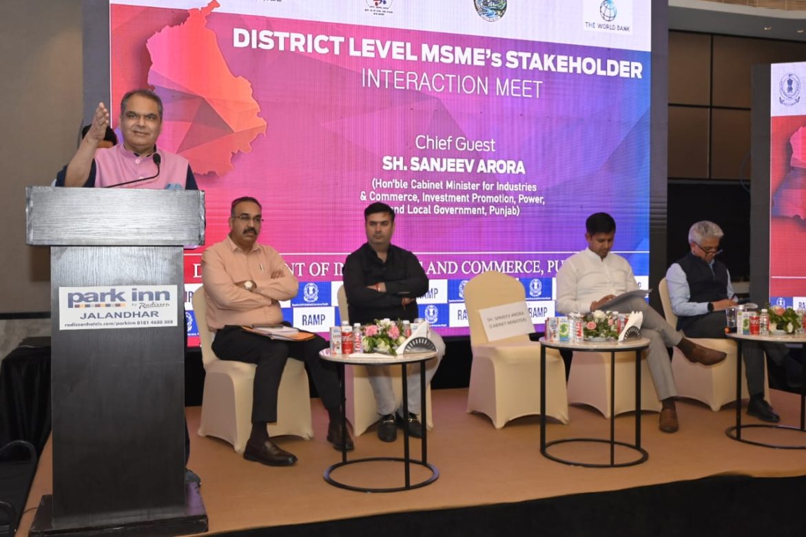 मंत्री संजीव अरोड़ा ने 5 वर्षों में 85% सोलर ऊर्जा लक्ष्य तय करने का लक्ष्य घोषित किया