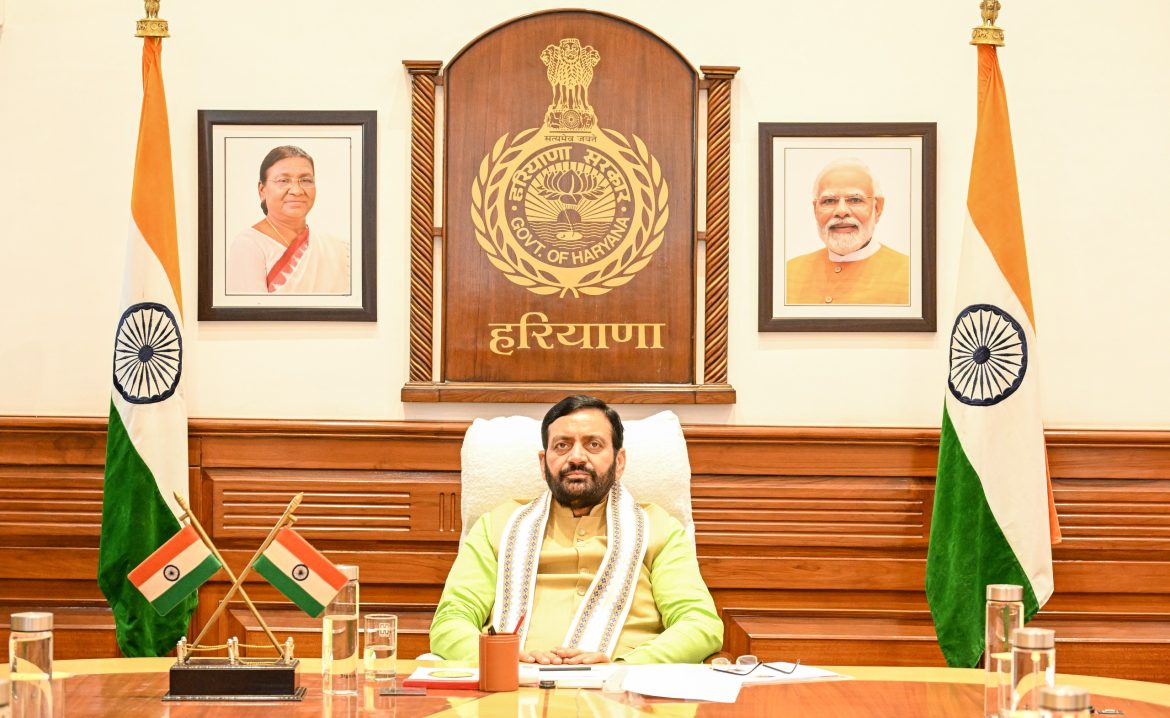 मुख्यमंत्री नायब सिंह सैनी के निर्देश: भवन नक्शा पास प्रक्रिया होगी पूरी तरह ऑनलाइन, STP पानी के उपयोग पर भी जोर