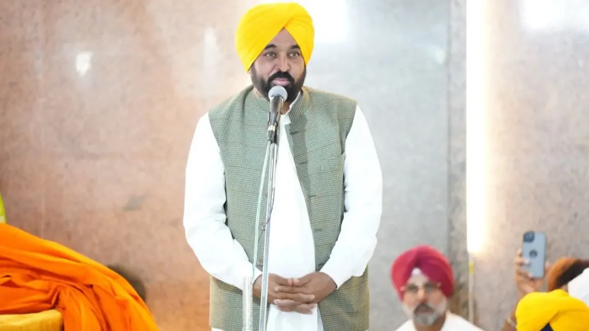 पंजाब के मुख्यमंत्री भगवंत सिंह मान ने गुरुद्वारा जोतीसर साहिब में माथा टेका, बेअदबी के खिलाफ सख्त कानून बनाने का बल बख्शने के लिए ईश्वर का शुक्रिया अदा किया