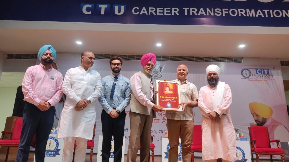 मनीष सिसोदिया ने श्री गुरु रविदास जी की शिक्षाओं पर चलने के लिए युवाओं को सामाजिक और आर्थिक असमानता खत्म करने का दिया न्यौता