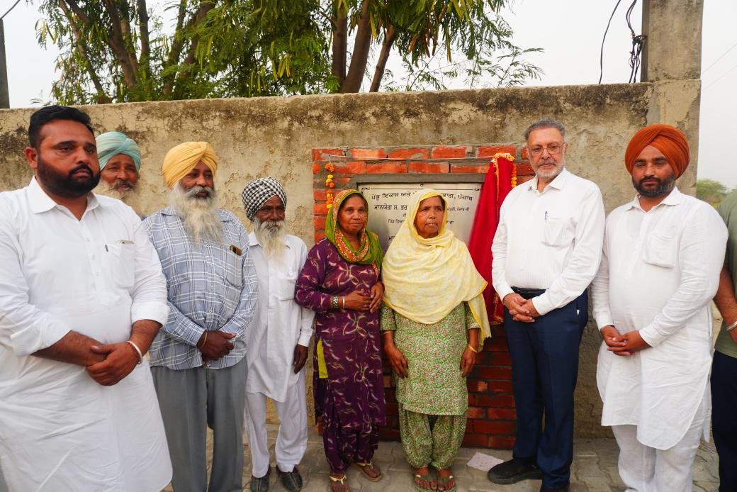 हियाना कलां में 65 लाख के विकास कार्यों का उद्घाटन, डॉ. बलबीर सिंह बोले - हर गांव को बनाएंगे आधुनिक और खुशहाल