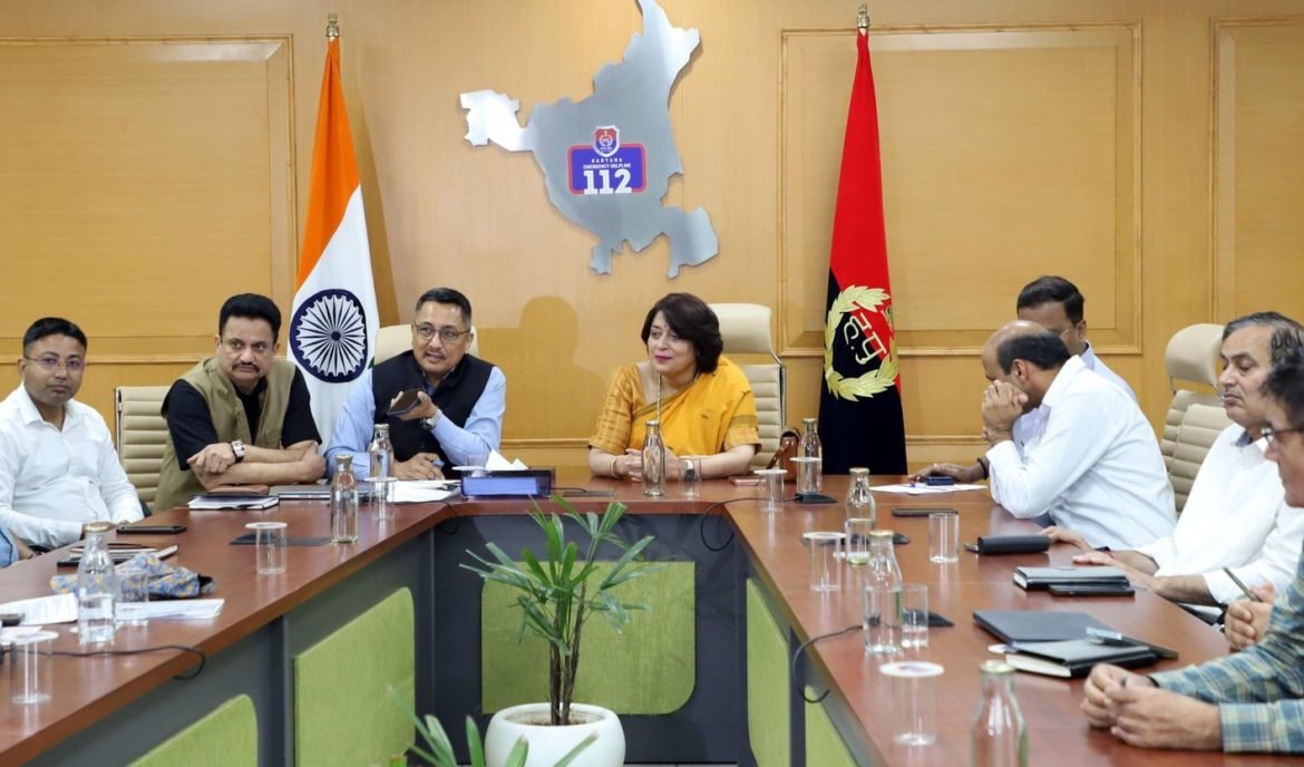 डॉ. सुमिता मिश्रा के नेतृत्व में हरियाणा में राज्य स्तरीय बाढ़ मॉक ड्रिल, आपदा प्रबंधन तैयारियों का आकलन