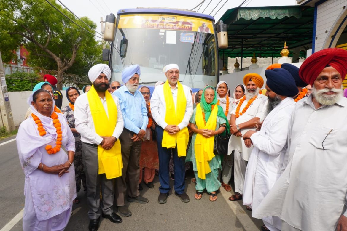 बलबीर सिंह ने पटियाला ग्रामीण से श्रद्धालुओं को मुख्यमंत्री तीर्थ यात्रा योजना के तहत रवाना किया