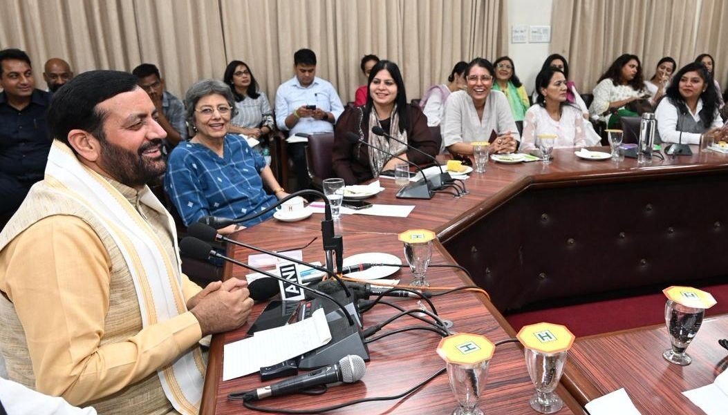 मुख्यमंत्री नायब सिंह सैनी ने महिला पत्रकारों से की मुलाकात, महिला सशक्तिकरण पर दिया जोर