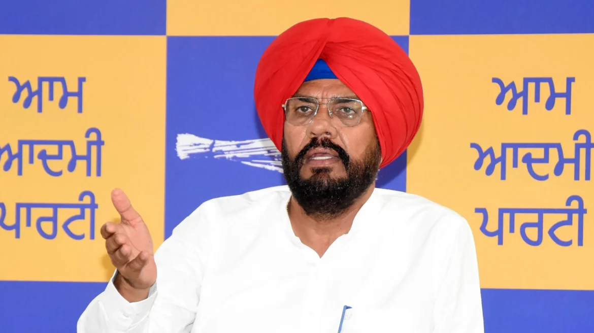 संजीव अरोड़ा पर ED कार्रवाई को लेकर आम आदमी पार्टी का तीखा हमला, कुलदीप सिंह धालीवाल ने भाजपा पर लगाए गंभीर आरोप