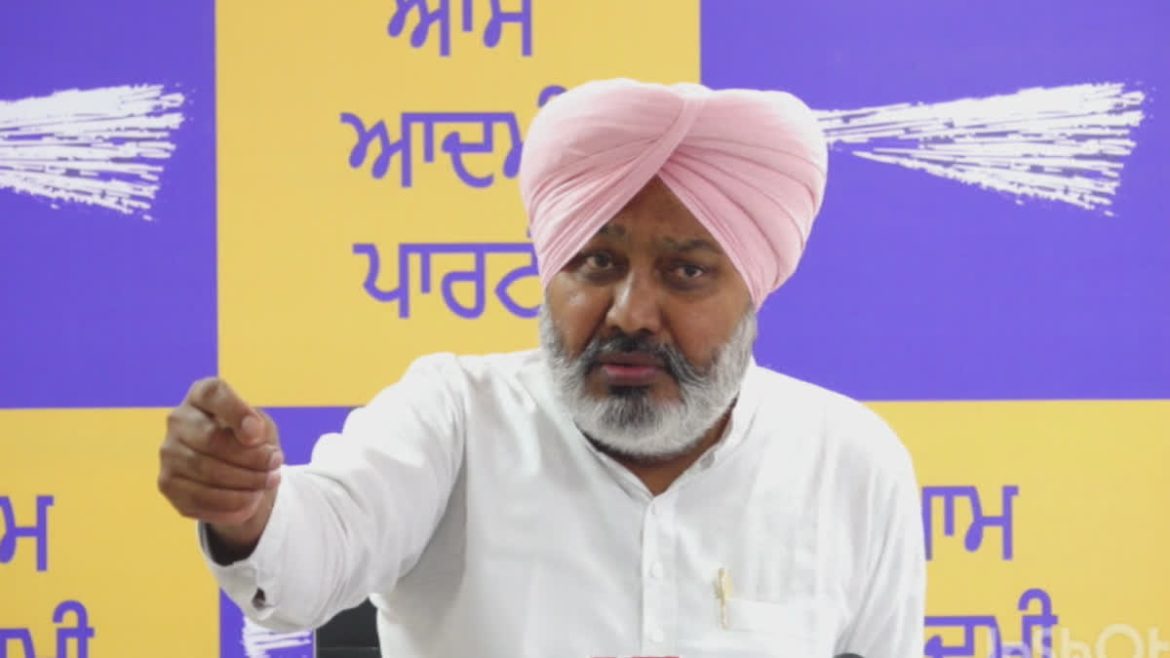 हरपाल सिंह चीमा: भाजपा विरोधी सरकारों को कुचलने के लिए ईडी, सीबीआई और चुनाव आयोग का उपयोग कर रही है