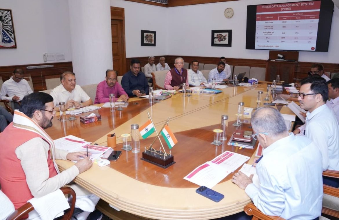 हरियाणा में तालाब प्रबंधन को लेकर मुख्यमंत्री नायब सिंह सैनी ने दिए अहम निर्देश, थ्री-पॉन्ड सिस्टम पर जोर