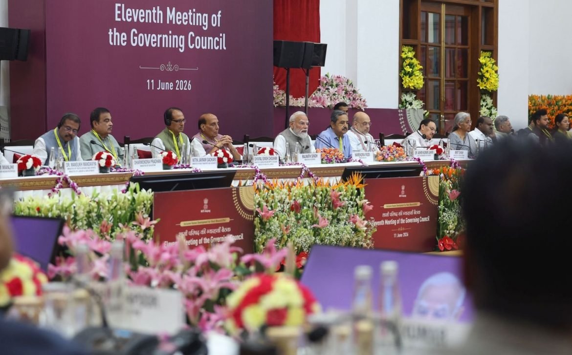 नीति आयोग की 11वीं शासी परिषद की बैठक में विकसित भारत 2047 के विजन पर मंथन, पीएम मोदी ने की अध्यक्षता