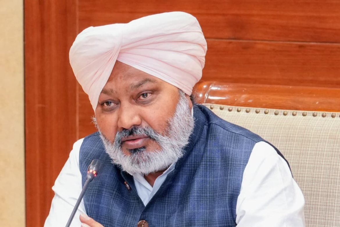 मंत्री हरपाल सिंह चीमा: बड़ी इन्फोर्समेंट सफलताओं के कारण पंजाब ने मई 2026 के दौरान 14.59% जी.एस.टी. बढ़ोतरी के साथ राष्ट्रीय औसत को पीछे छोड़ा